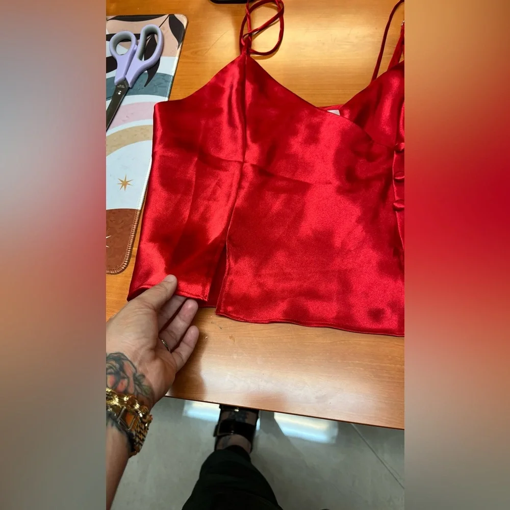 Vintage 90s Frederick’s of‎ Hollywood Red Lingerie Set – Size S